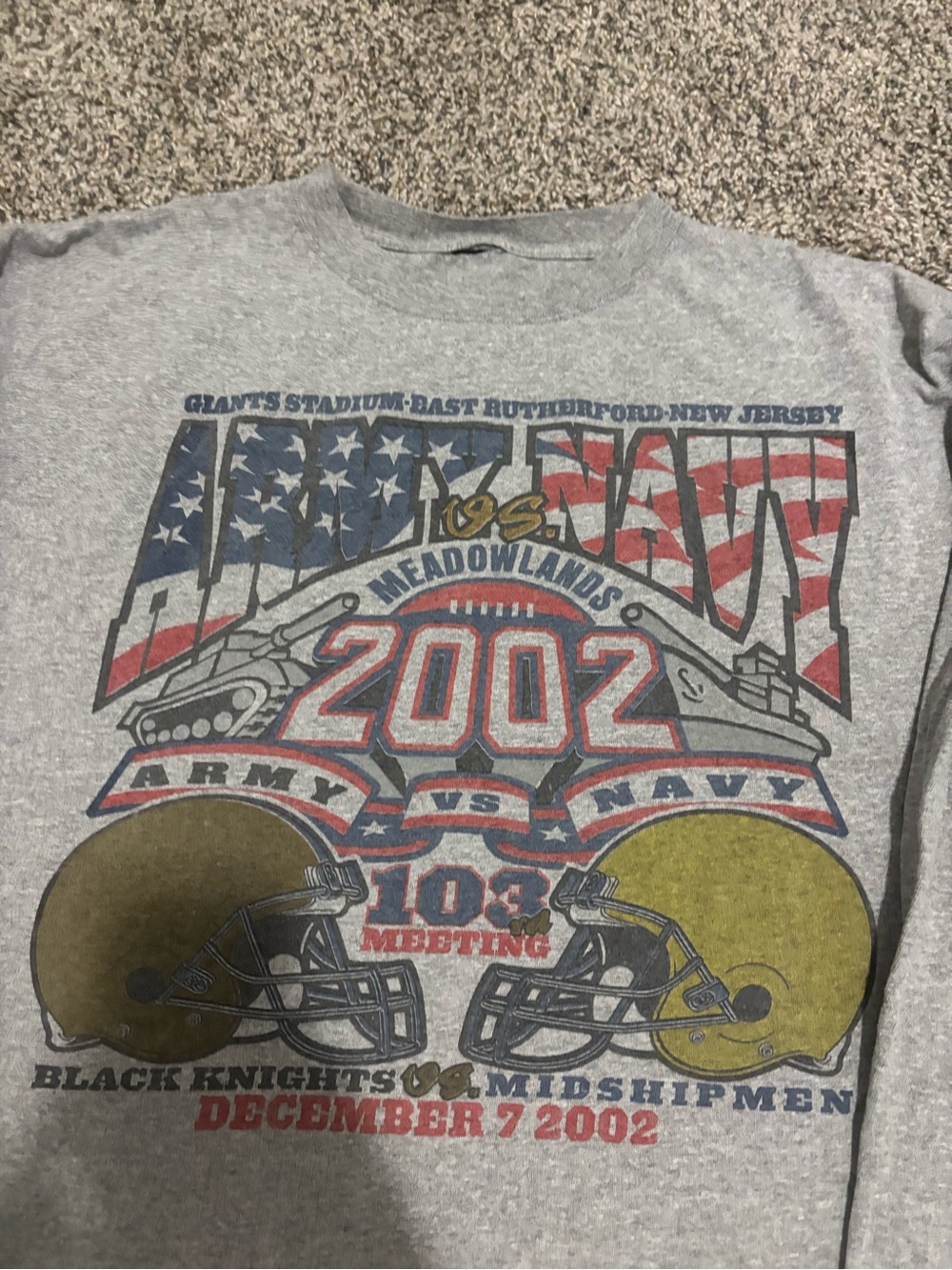 Vintage 2002 Army Navy Game Long Sleeve Men’s XL